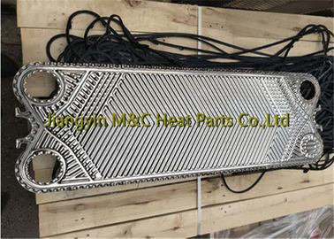 VT20P Black Color Gaskets Evaporator Application 0.5-1.0mm  Plate Thickness